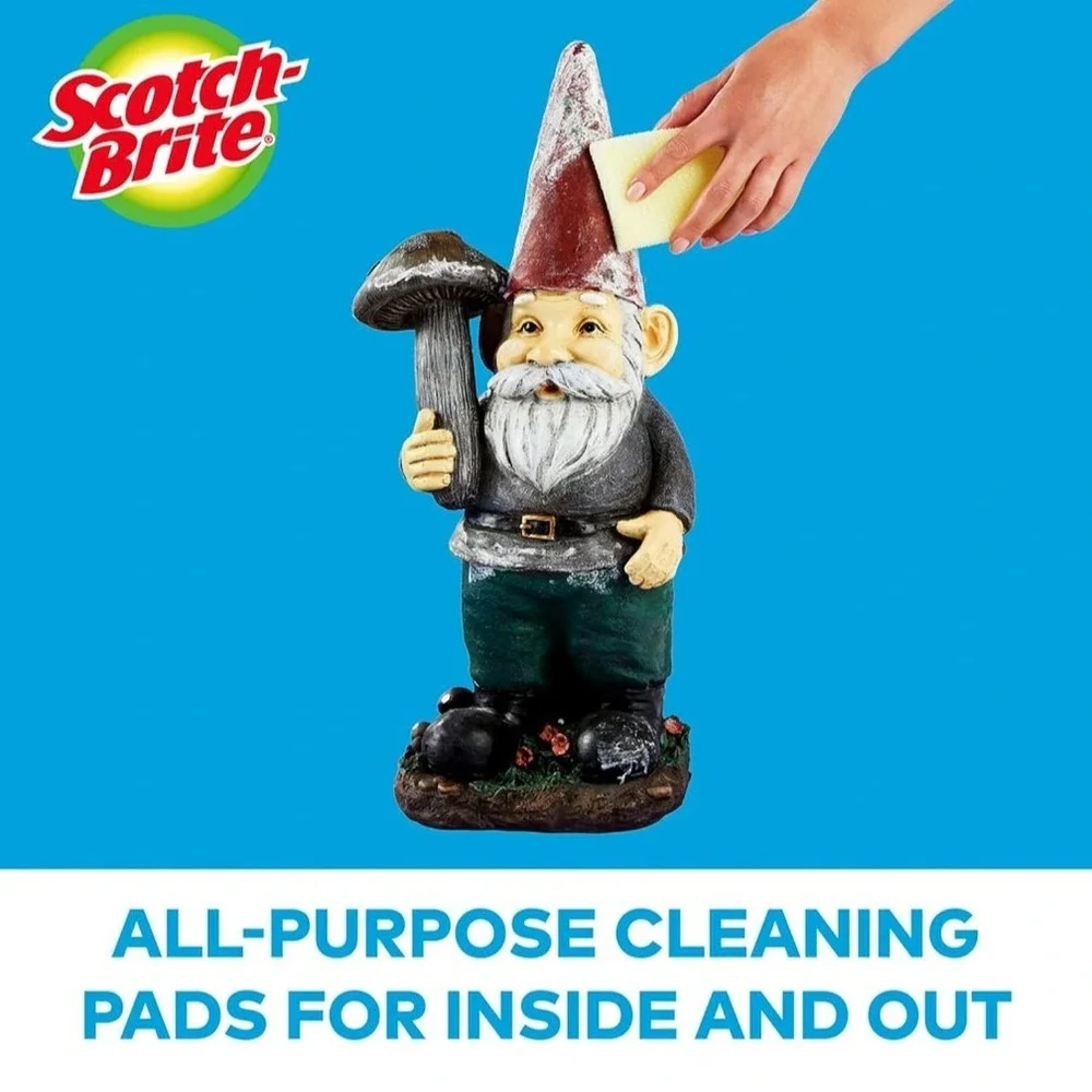 Scotch-Brite Dobie All-Purpose Polyurethane Cleaning pad 3 -Pack